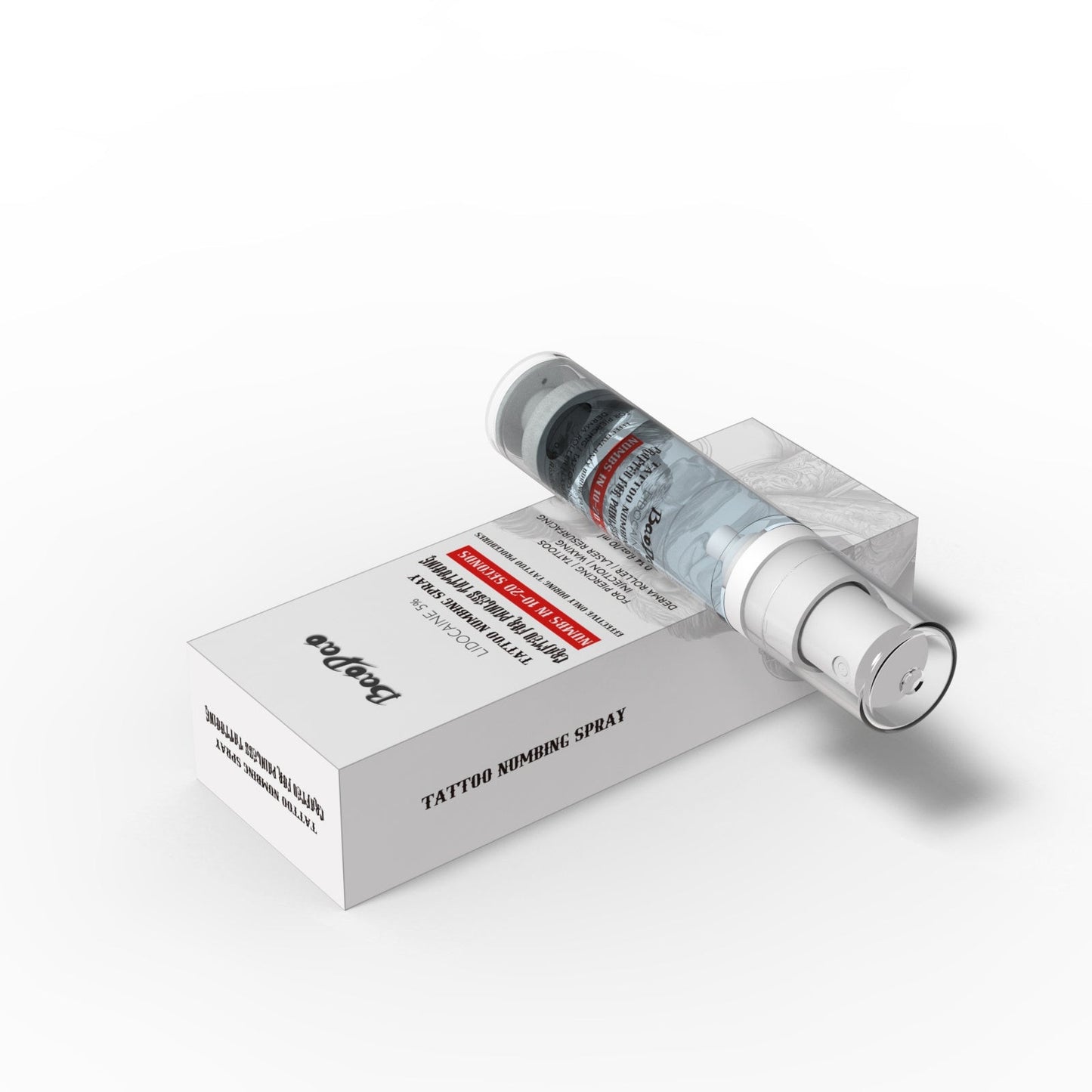 BAODAO Tattoo Numbing Spray - 10ml | Fast-Acting, FDA Approved | Lasts 45 Minutes